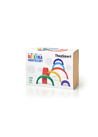 Гра дитяча "Веселка" TheaSmart Розвивай уяву та логіку No Brand № 23014 (347163986)