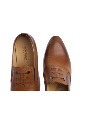 Коричневые туфли 7141143 цвет коричневый Carlo Delari