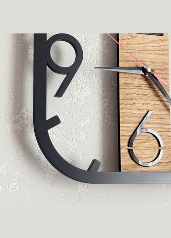 Годинник настінний 30х30 см Wood One (300780929)