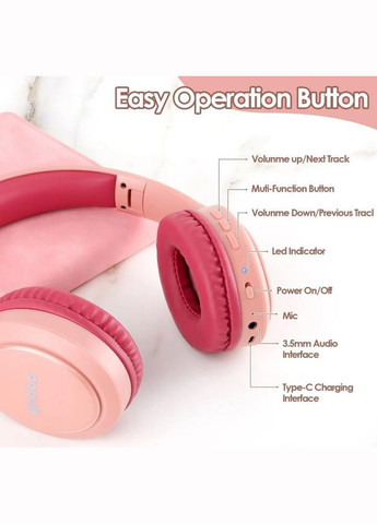 Гарнітура TWS Siindoo Jh-919 pink No Brand (322701425)