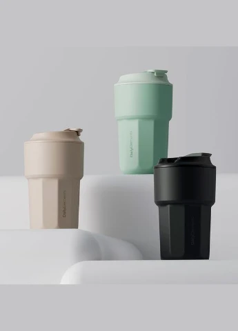 Термокухоль Drink Cup 420ml DE08BH003 Black DailyElements (388647599)
