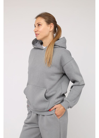 Худі жіночий колір сірий ЦБ-00283108 Yuki (364262391)