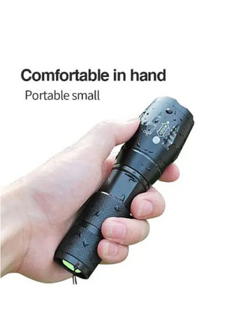 Ліхтарик тактичний A-100 ZOOM No Brand (294843293)