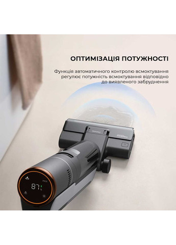 Аккумуляторный моющий пылесос Wet&Dry Vacuum Cleaner H12S (HHR30B) Dreame (351559586)