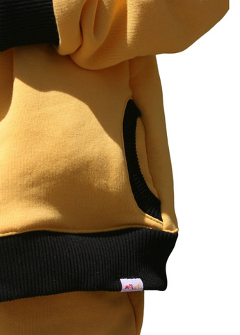 Десткий спортивный костюм (кофта на молнии + джоггеры ) Желтый Malwel (301906007)