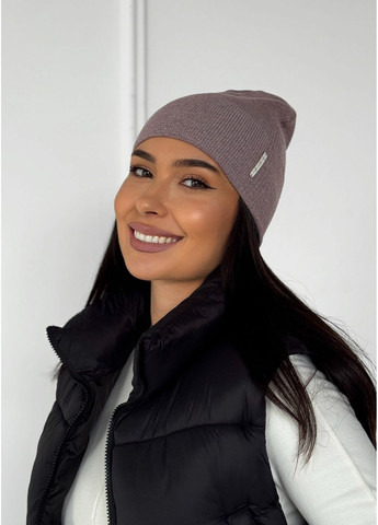 Женская шапка с отворотом – комфорт и стиль InFashion Шапка (366152472)