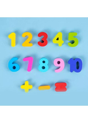 Дерев'яна інтерактивна дошка QWZ Риболовля Фігури Цифри Монтессорі (466) No Brand (366303921)