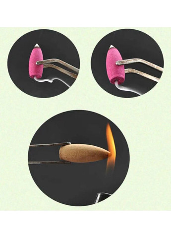 Арома конусы жидкий дым 3,8см 20 шт Полынь No Brand (297567734)