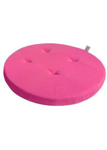 Подушка для крісла Ø 30х3 см рожевий No Brand (324829641)
