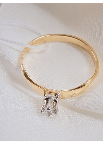 Золота какблучка з діамантом (16р) 140722-7к No Brand (369966585)