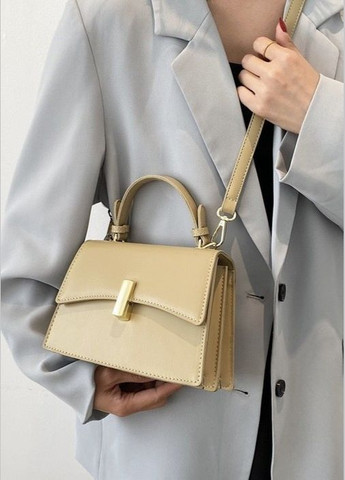 Женская сумка 6117 кросс-боди зеленая оливковая No Brand (283018051)