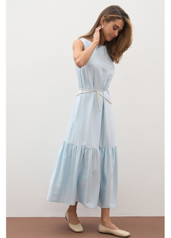 Светло-голубое платье 3051 Triko Bakh