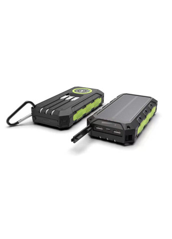 УМБ із сонячною панеллю HDL-531 30000 mAh Wireless Solar Power Charger Green VHG (361111355)