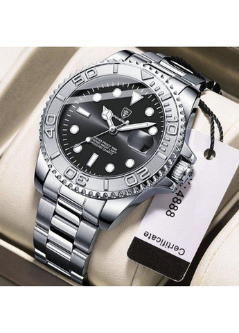 Мужские наручные часы Pilot (Серебристые) Poedagar (315705057)