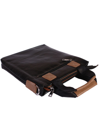 Сумка для ноутбука зі штучної шкіри 30921 чорна No Brand (370848525)