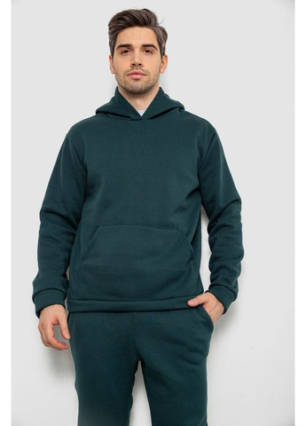 Спортивний костюм чоловічий на флісі, колір зелений, 238R58573 Ager (357204467)