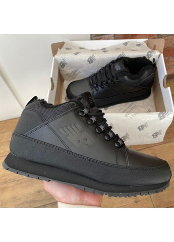 Чорні Зимовий кросівки чоловічі new balance 754 black нью беланс 754 No Brand