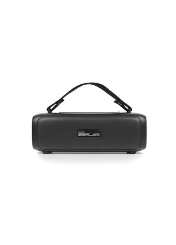 Колонка X-717 Black (8Вт, Bluetooth, USB, AUX, RGB, TWS, Type C, 1500мА*ч) Real-El (333824483)
