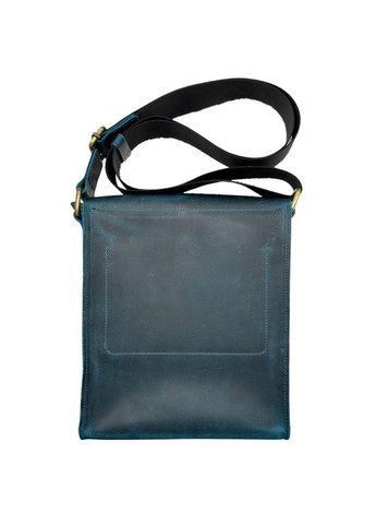 Сумка кожаная/ клапан Винтаж (Синяя) LQ 826150 (305396140)