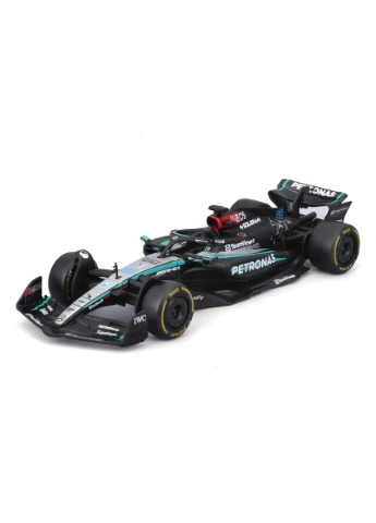 Автомодель метал 1:43 чорна Mercedes-AMG F1 W15 Performance Bburago (389079122)