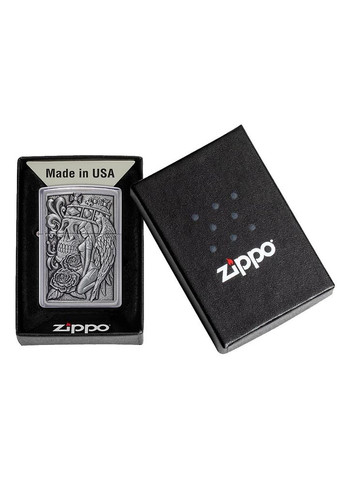 Зажигалка 207 Skull And Angel Emblem 49442 Zippo (316625972)