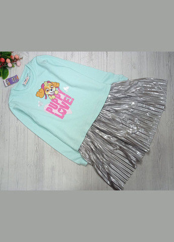Комбинированное платье для девочки Lupilu (292565990)