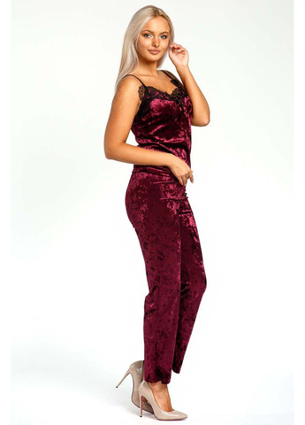 Темно-бордовая пижамный комплект Ghazel