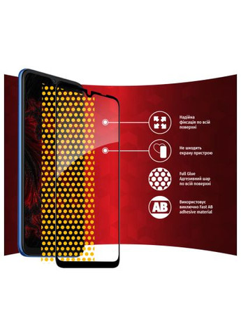 Стекло защитное (1283126537813) Intaleo Full Glue Xiaomi Redmi 10A (366489442)