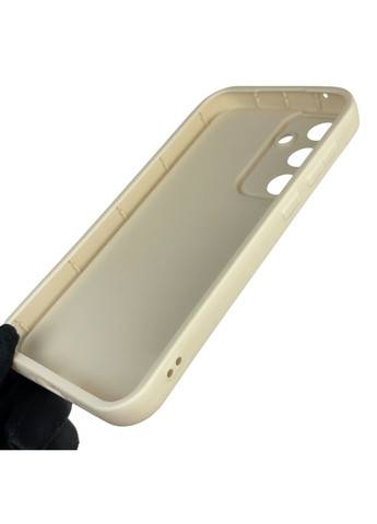 Чохол силіконовий Soft Touch з 3D принтом для Galaxy A35 5G (SM-A356B) молочний (Повний захист камери) Samsung (371652850)