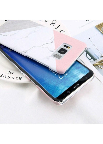 Захисний чохол-накладка з пластику для Samsung Galaxy S7, S8, S9 (мармуровий) China (366666360)