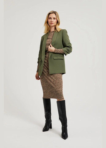 Оливковый женский жакет женский Moodo -