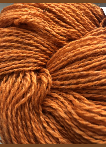 Нитки пряжа помаранчевий меринос «Северяночка» 100% вовна No Brand (313859922)