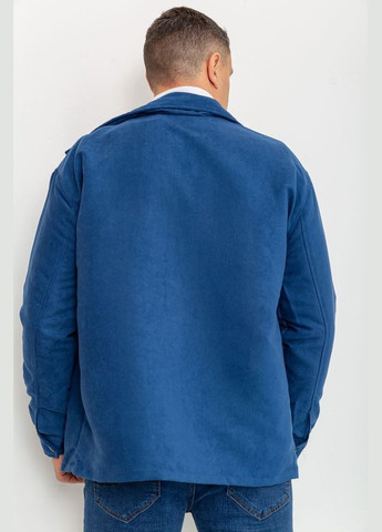 Синя демісезонна вітровка чоловіча на кнопках,, 131r3022 Ager