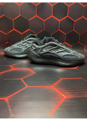 КРОСІВКИ ЖІНОЧІ ADIDAS YEEZY BOOST 700 V3 ALVAH BLACK АДІДАС ІЗІ БУСТ No Brand чорні демісезони (368862363)