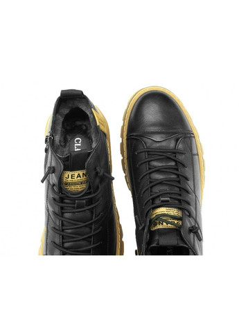 Черные зимние ботинки 7214314-б 39 цвет черный Clemento