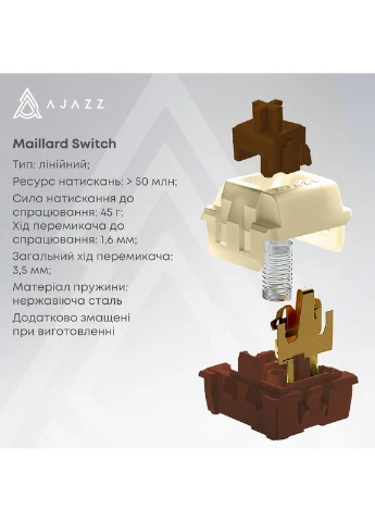 Беспроводная механическая клавиатура AK980 V2 Maillard Switch Black (AK980-V2-M-BGY) Ajazz (377734784)