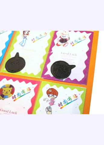 Аплікація для одягу нашивка №160 Boo 9шт/4х3.5см FROM FACTORY A160 (335396569)