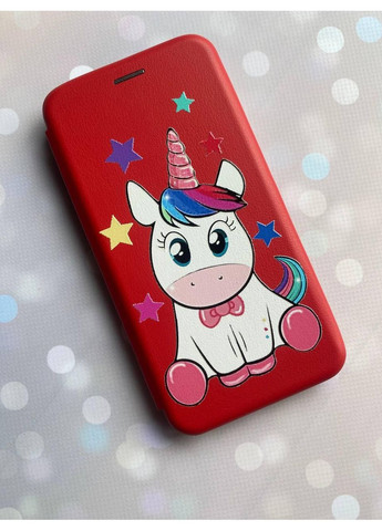 Чехол-книжка с рисунком для Samsung Galaxy A50 (2019) A505/A30s; Единорог (принт 102) G-Case (359492857)