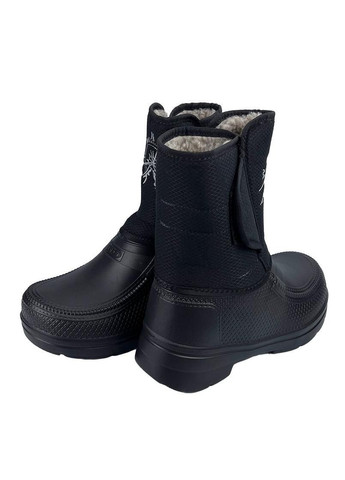 Черные пенновые сапоги мужские зимние черные 1036-1 Dago