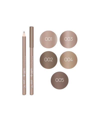 Олівець для брів Brow Liner BG501, № 001 Світло-коричневий Bogenia (367988192)
