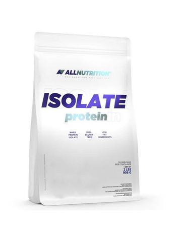 Изолят Сывороточного Протеина Isolate Protein - 908г Капучино Allnutrition (291161794)