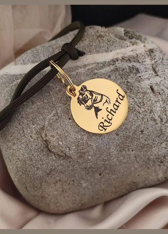 Адресник коло золото 20 мм Konik (338850390)