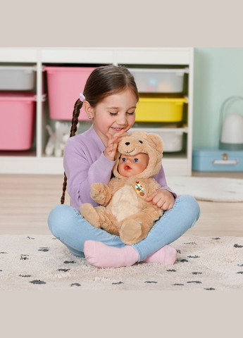 Кукла – ЭММА В КОСТЮМЕ МИШКА (43 cm, с аксессуарами) BABY born (315402181)