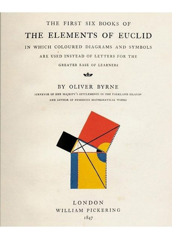 Книга "Oliver Byrne". First Six Books of Elements of Euclid (9783836577380) Taschen (364656254)
