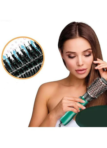 Фен-стайлер для волос 2в1 VGR V-498 Зеленый MDR No Brand (371794311)