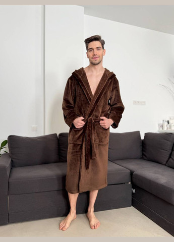 Універсальний махровий халат на запах No Brand (318561499)