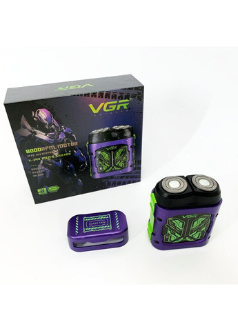 Електробритва V-344. Колір: фіолетовий VGR (364665521)