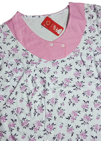 Женская ночная рубашка тёплая на флисе хлопок (230) ANDIN (369161277)