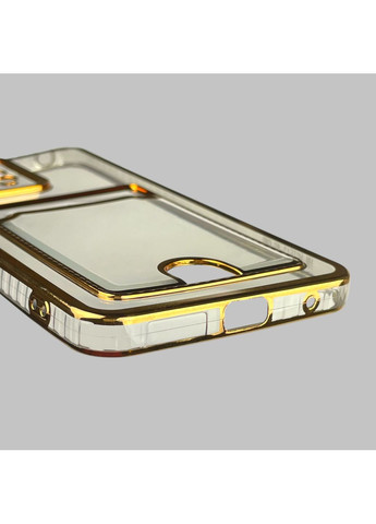 Чохол для Redmi Note 12 4G із золотою окантовкою з кишенькою для карток на сяомі редмі нот 12 золотий Xiaomi (366020569)