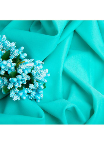 Ткань трикотаж Бифлекс матовый 200 г/м2, эластичная для купальников, леггинсов, спортивной одежды бирюза. IDEIA (353968732)
